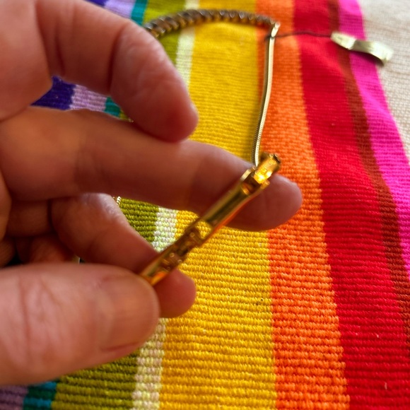 Two toned Trifari choker NWT (bin12) - Picture 3 of 4